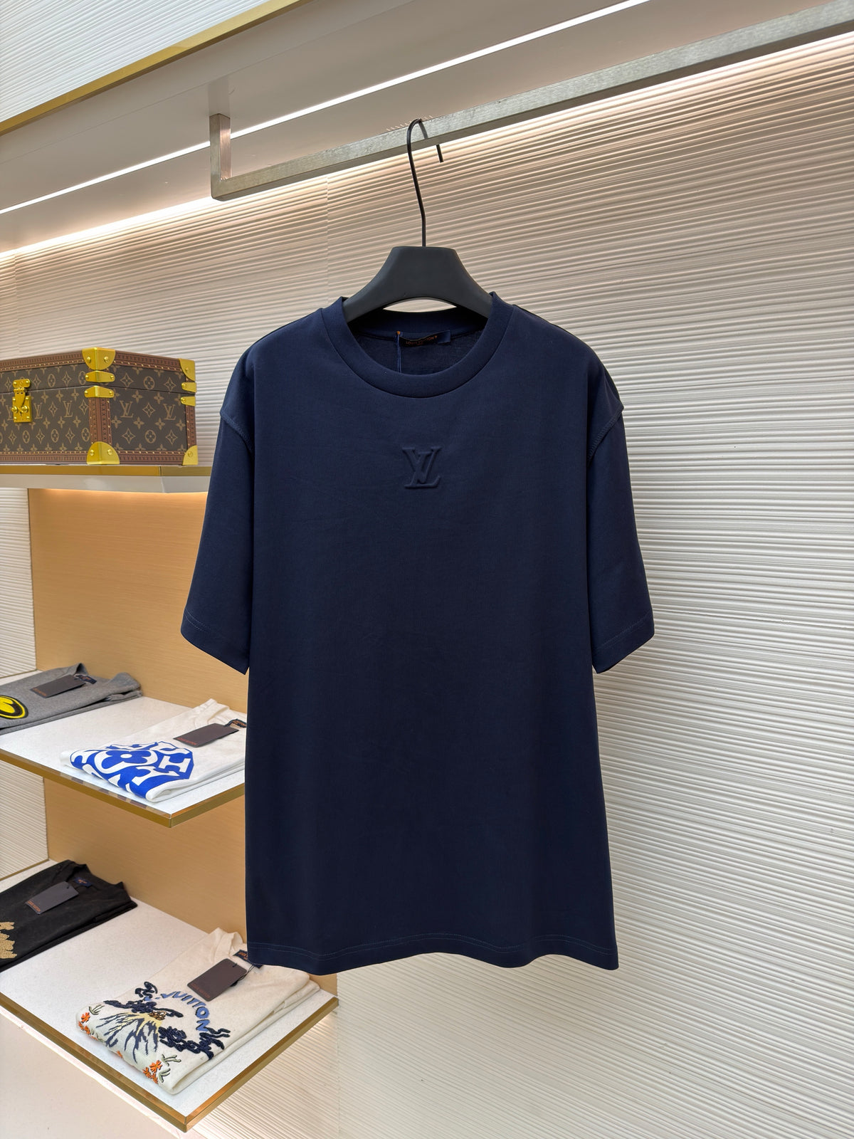 LV Embossed LV Logo T-Shirt