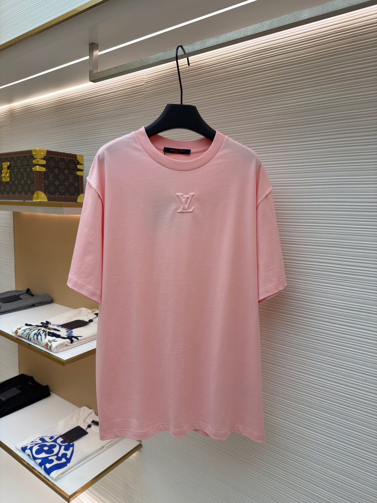 LV Embossed LV Logo T-Shirt