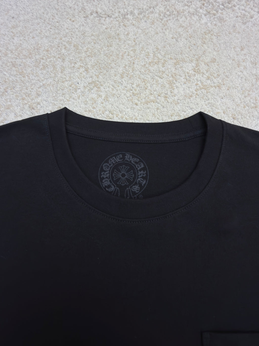 Chrome Hearts Horseshoe Long Sleeve T-Shirt