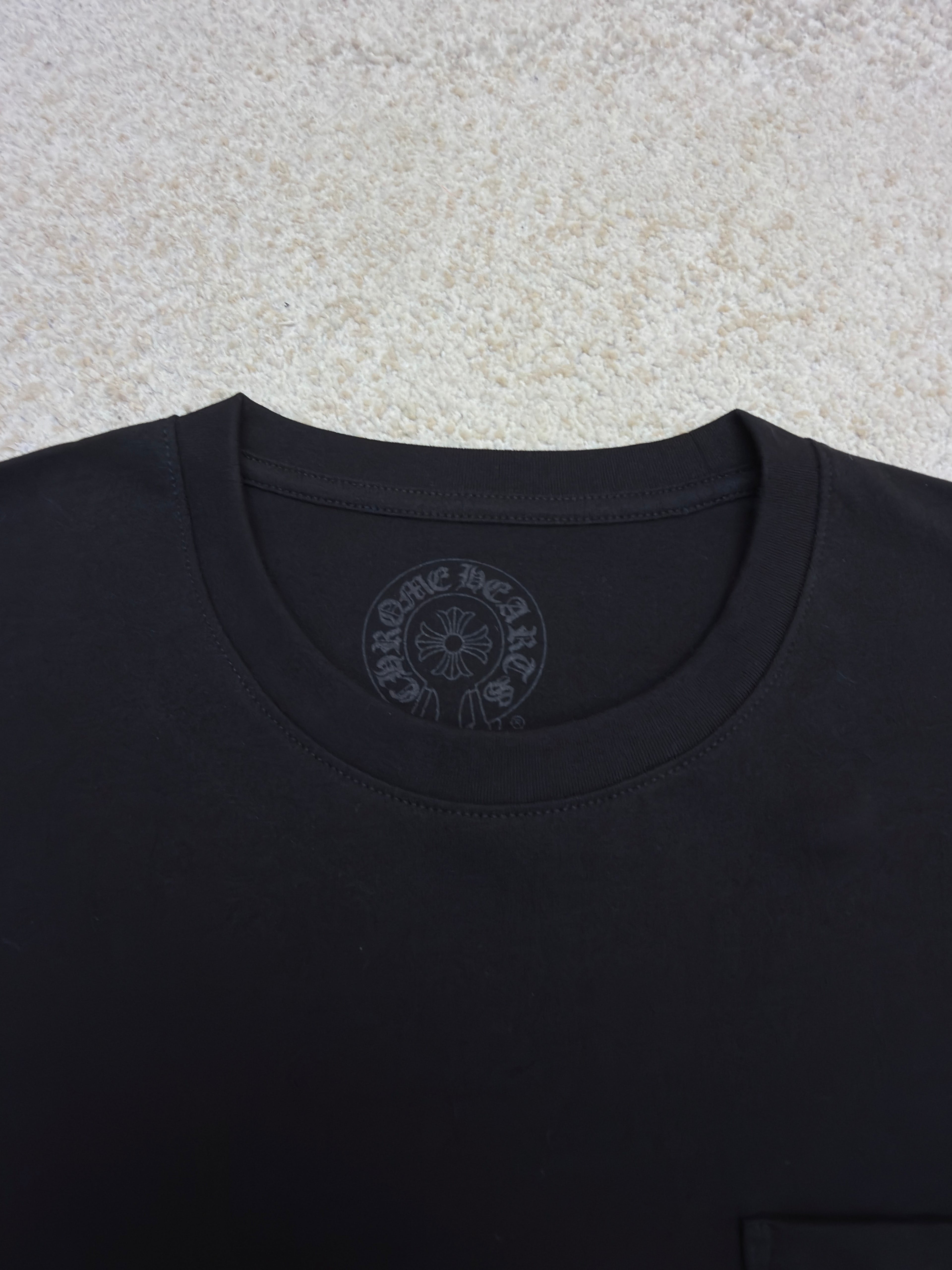 Chrome Hearts Horseshoe Long Sleeve T-Shirt