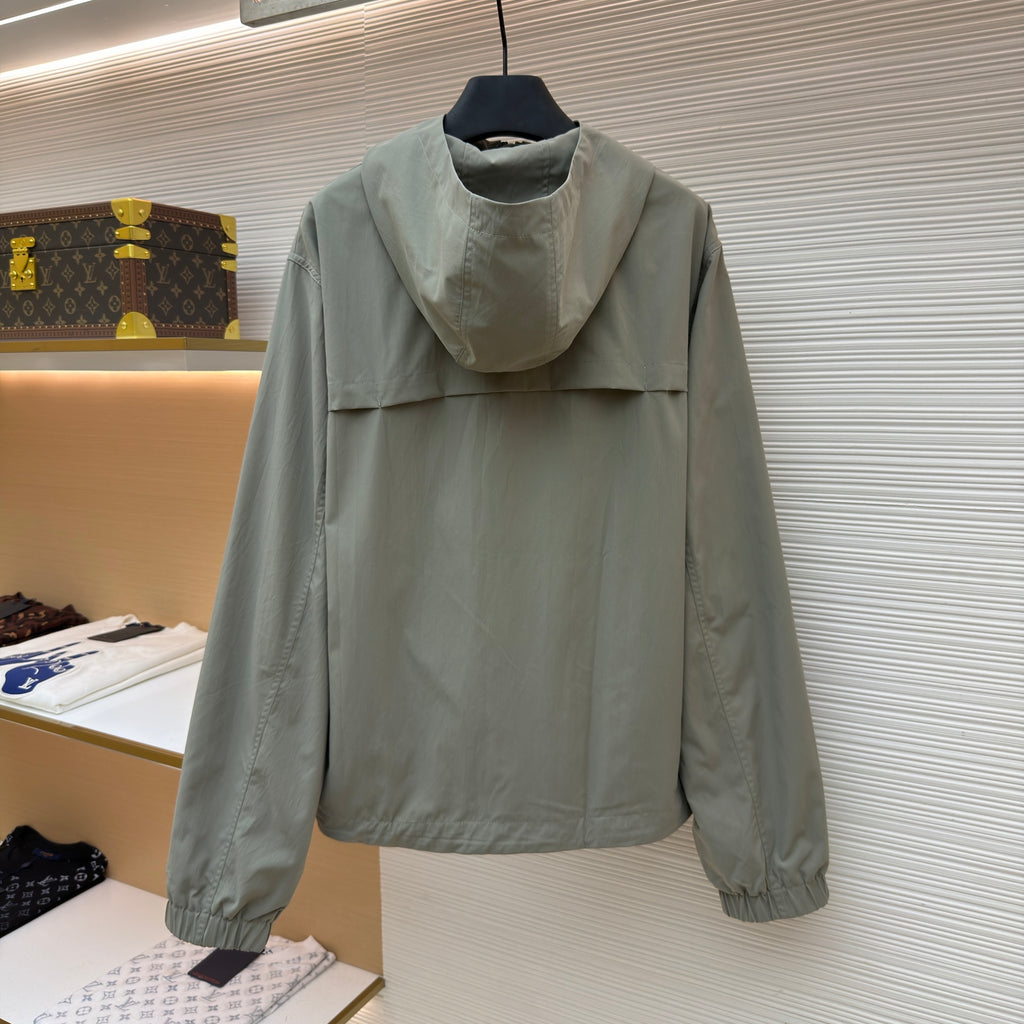 Dior Windbreaker with Montaigne Embroidery