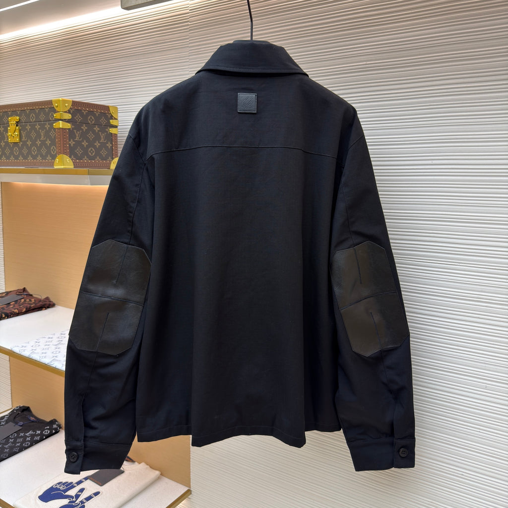 LV 1AJR26 Cotton Ripstop Staff Jacket