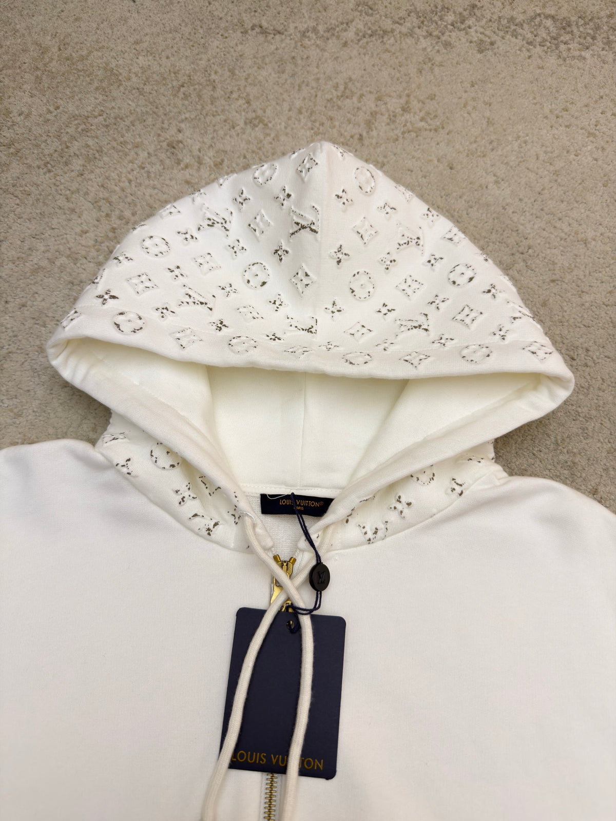 LV 1AKOX2 Reflective Zippered Hoodie