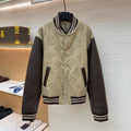LV 1AHBZG Monogram Embroidered Varsity Blouson