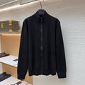 LV 1AA4VS LVSE Inside-Out Zipped Through Cashmere Cardigan