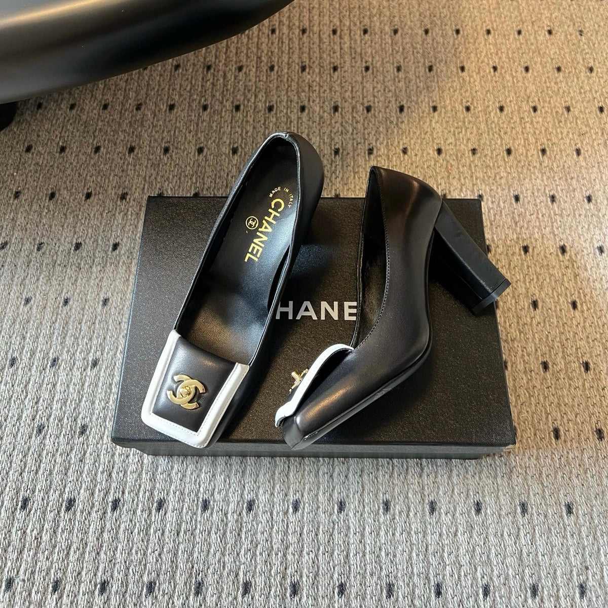 Chanel High Heels in Lamb