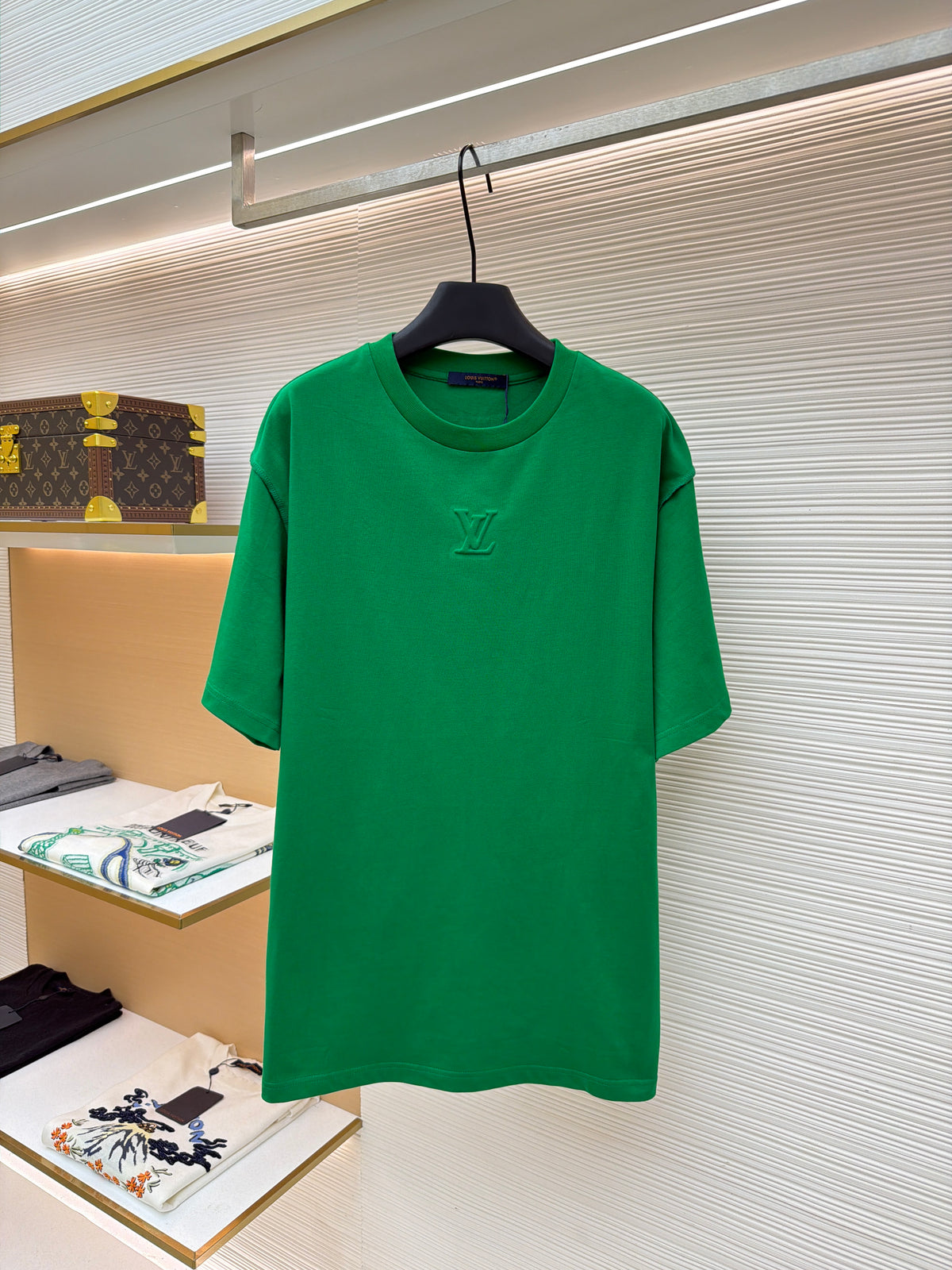 LV Embossed LV Logo T-Shirt
