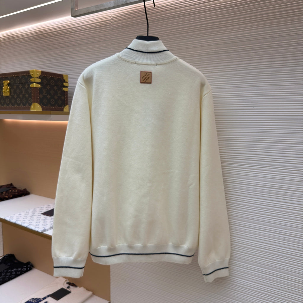 LV 1AK6YF Hybrid Knit Track Top