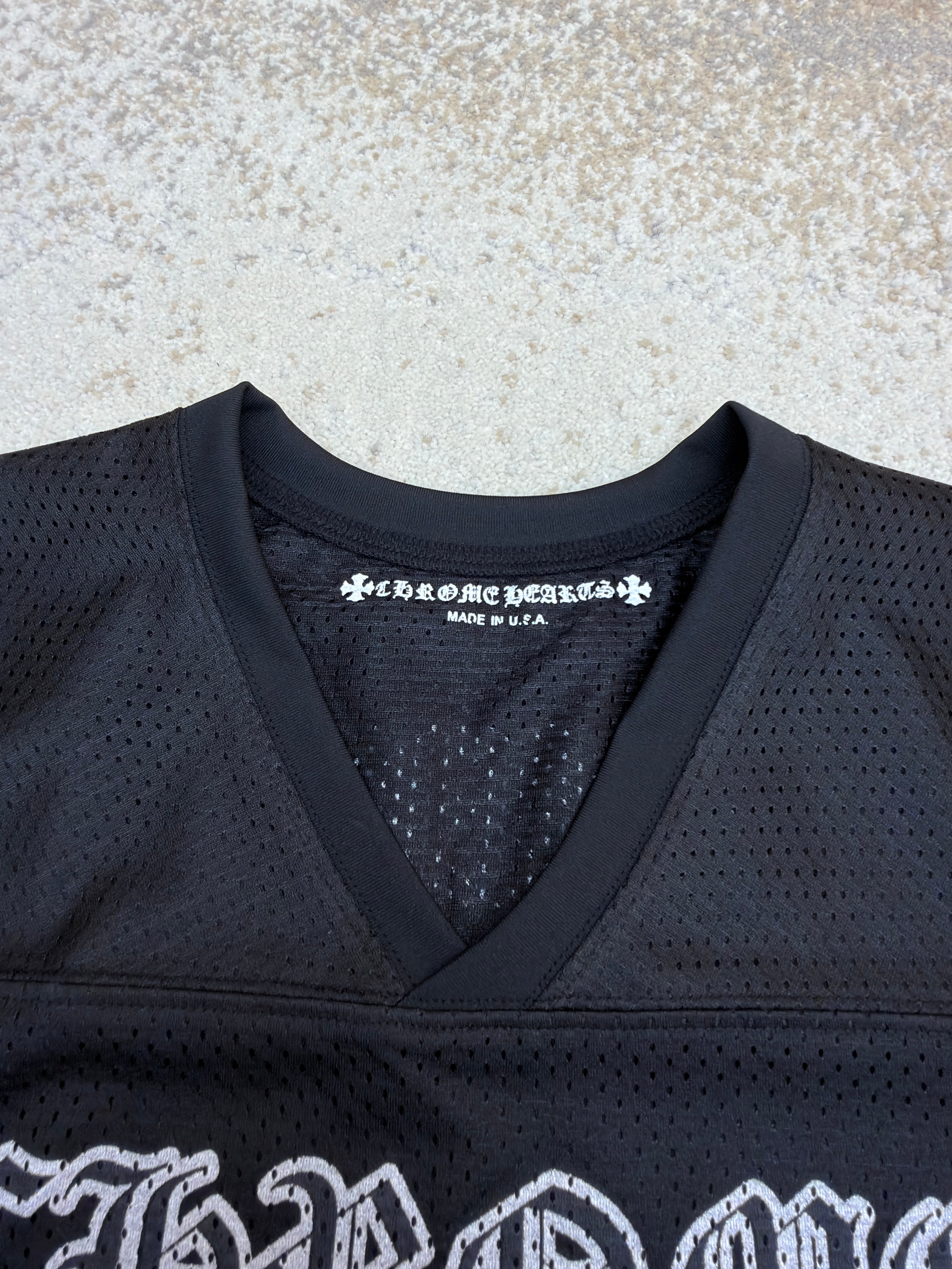 Chrome Hearts Mesh Stadium Football Jersey