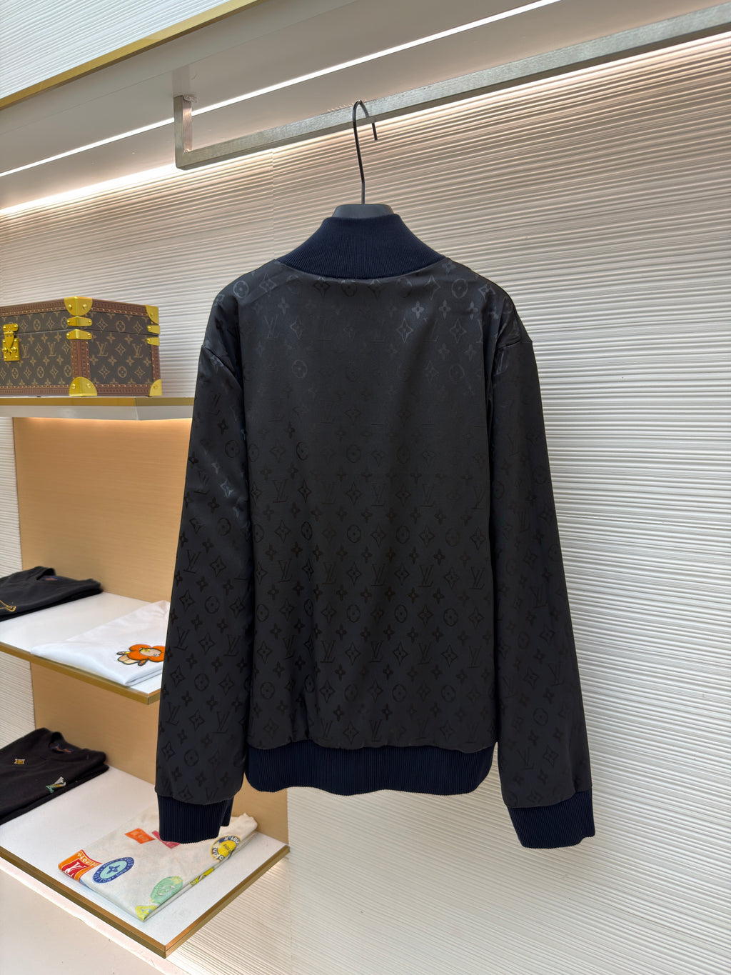 LV 1AK72U Reversible Nylon Hybrid Track Top