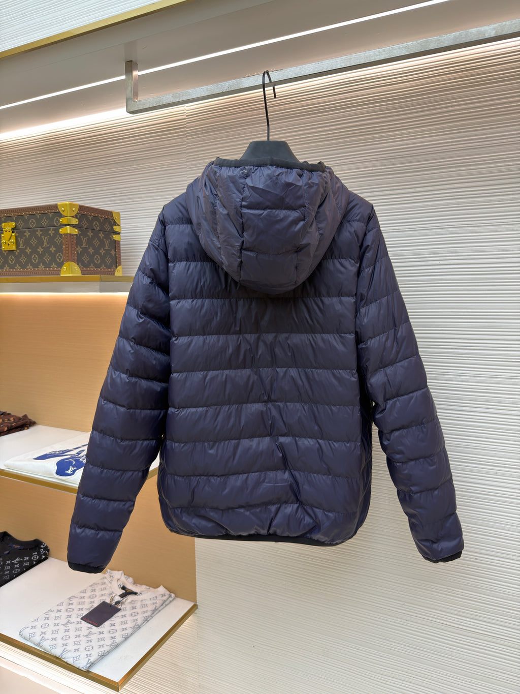 Moncler Ceze Reversible Hooded Short Jacket