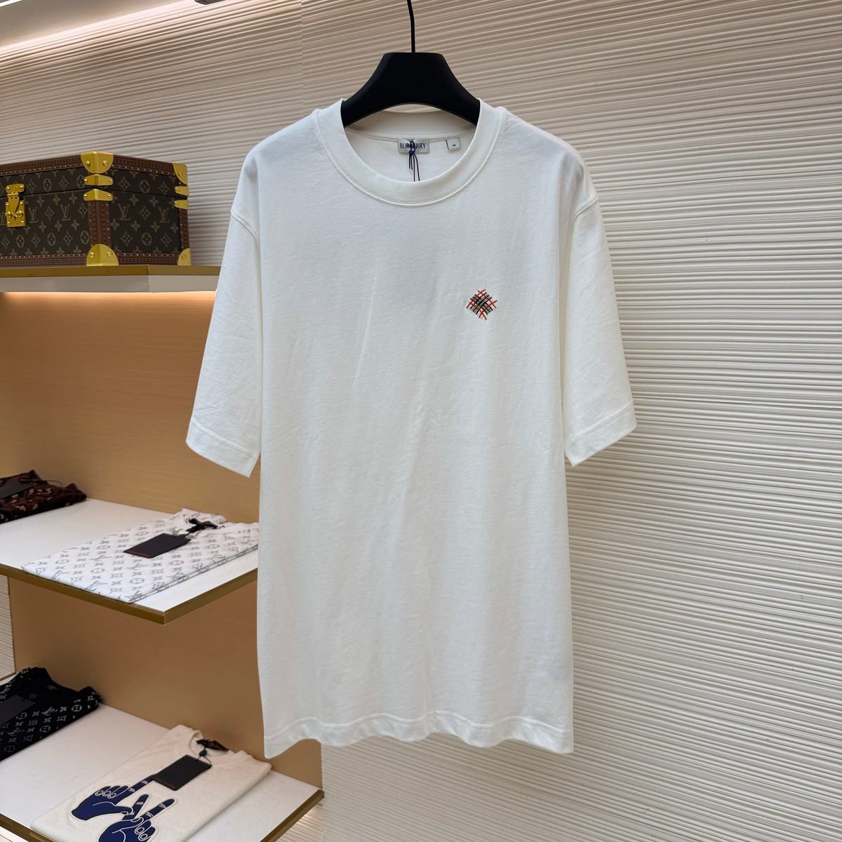 Burberry Logo Cotton T-shirt