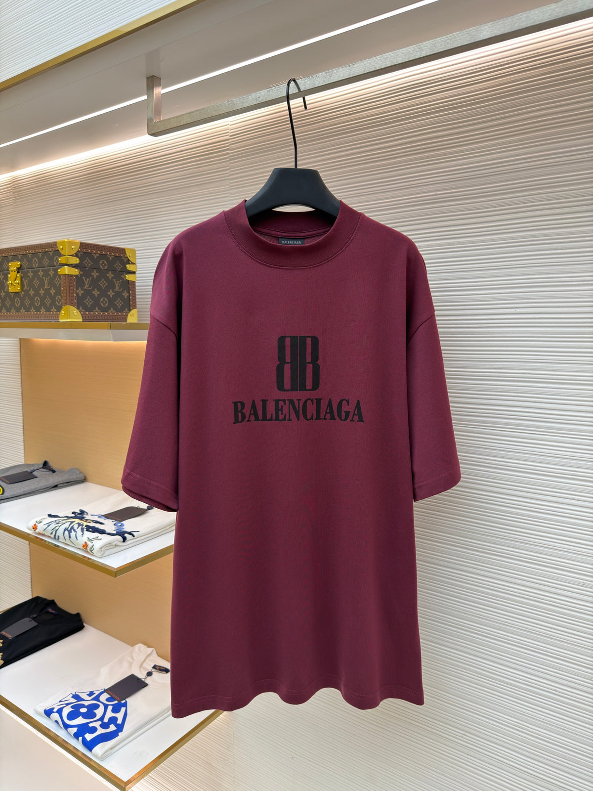 Balenciaga Cotton Nano BB T-Shirt