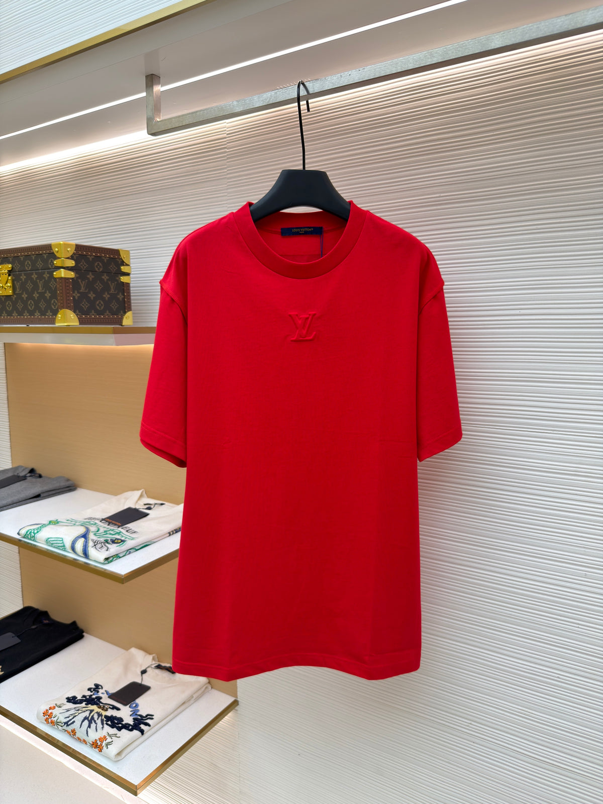 LV Embossed LV Logo T-Shirt