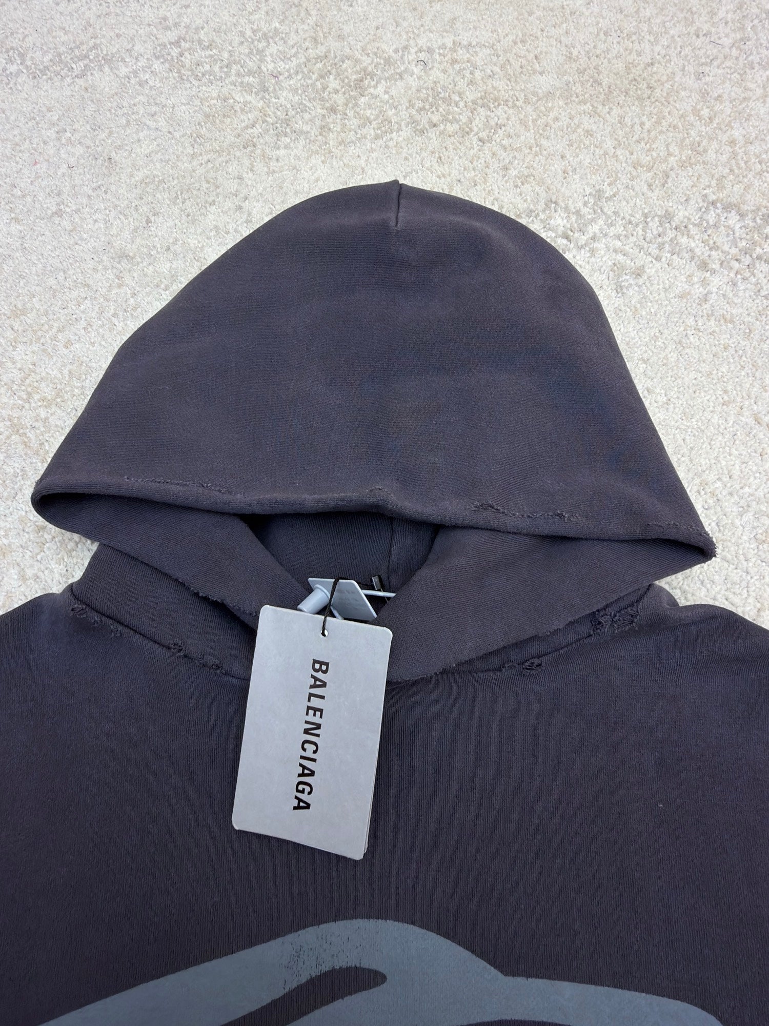 Balenciaga 3D Liquified Effect hoodie