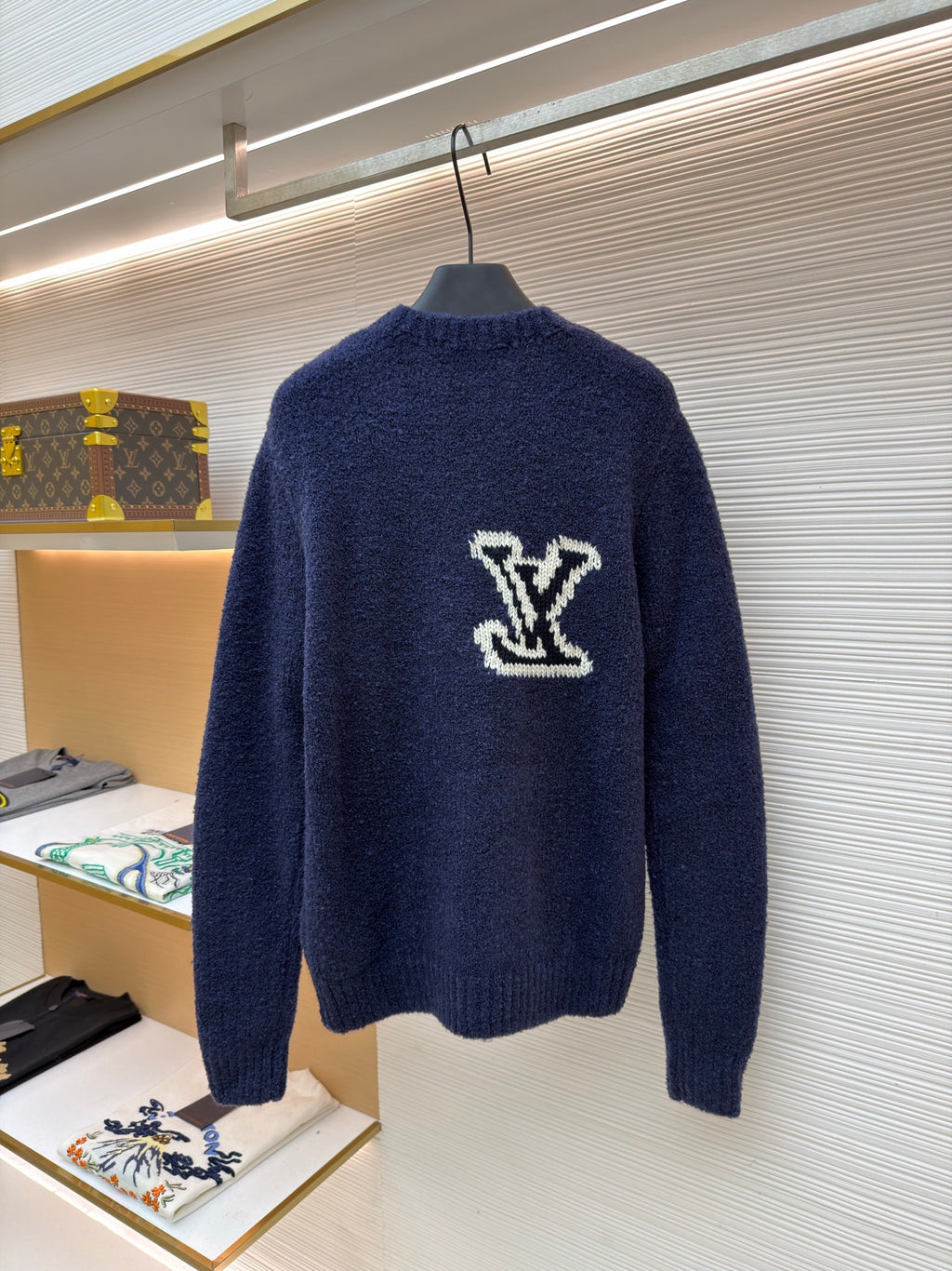 LV 1AJUIF Intarsia Crewneck