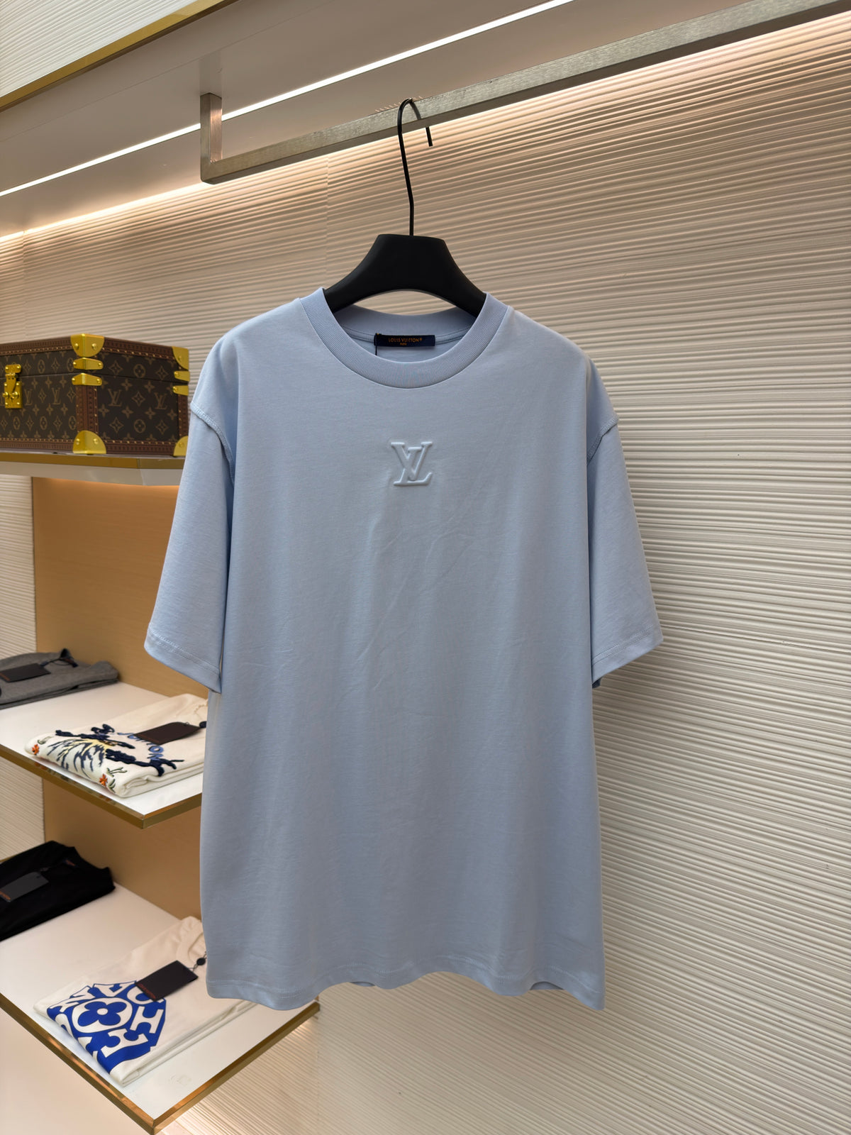 LV Embossed LV Logo T-Shirt