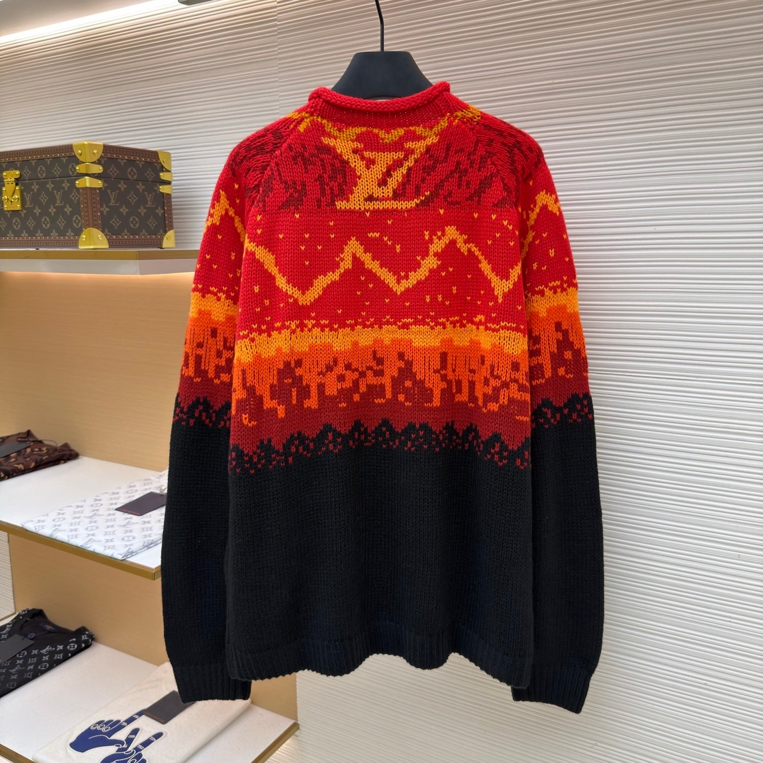 LV 1AKOB2 Jacquard Pullover