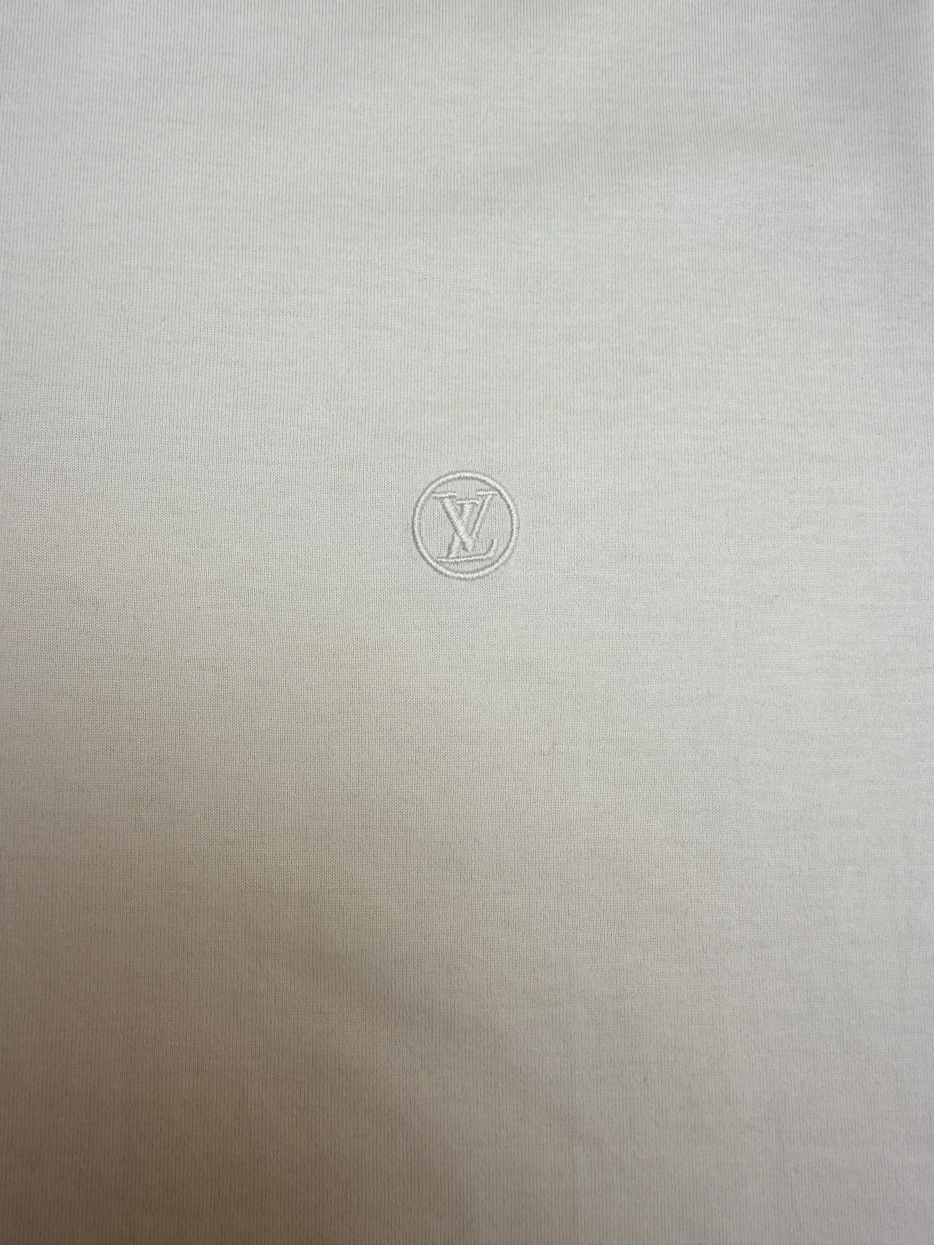 LV 1A1SA5 Classic Logo Cotton T-Shirt