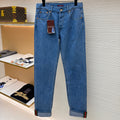 Gucci Tapered Fit Denim Trousers