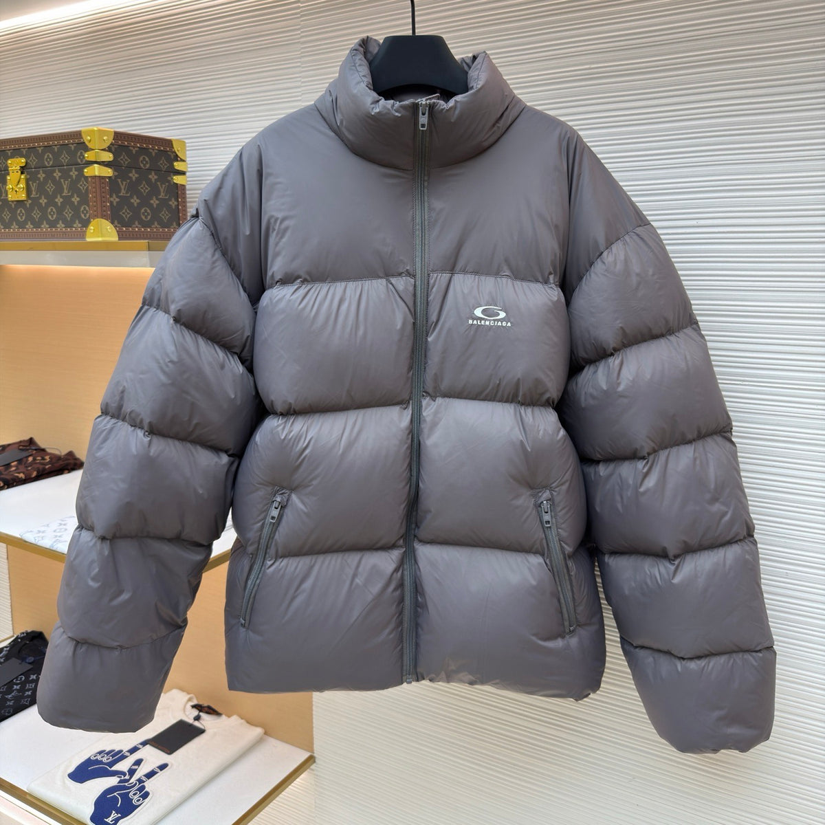 Balenciaga Standard Puffer in Light Technical Fabric