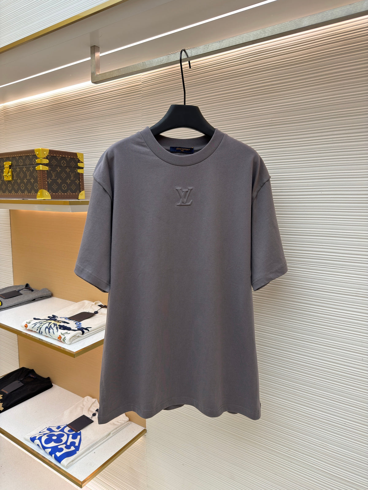 LV Embossed LV Logo T-Shirt
