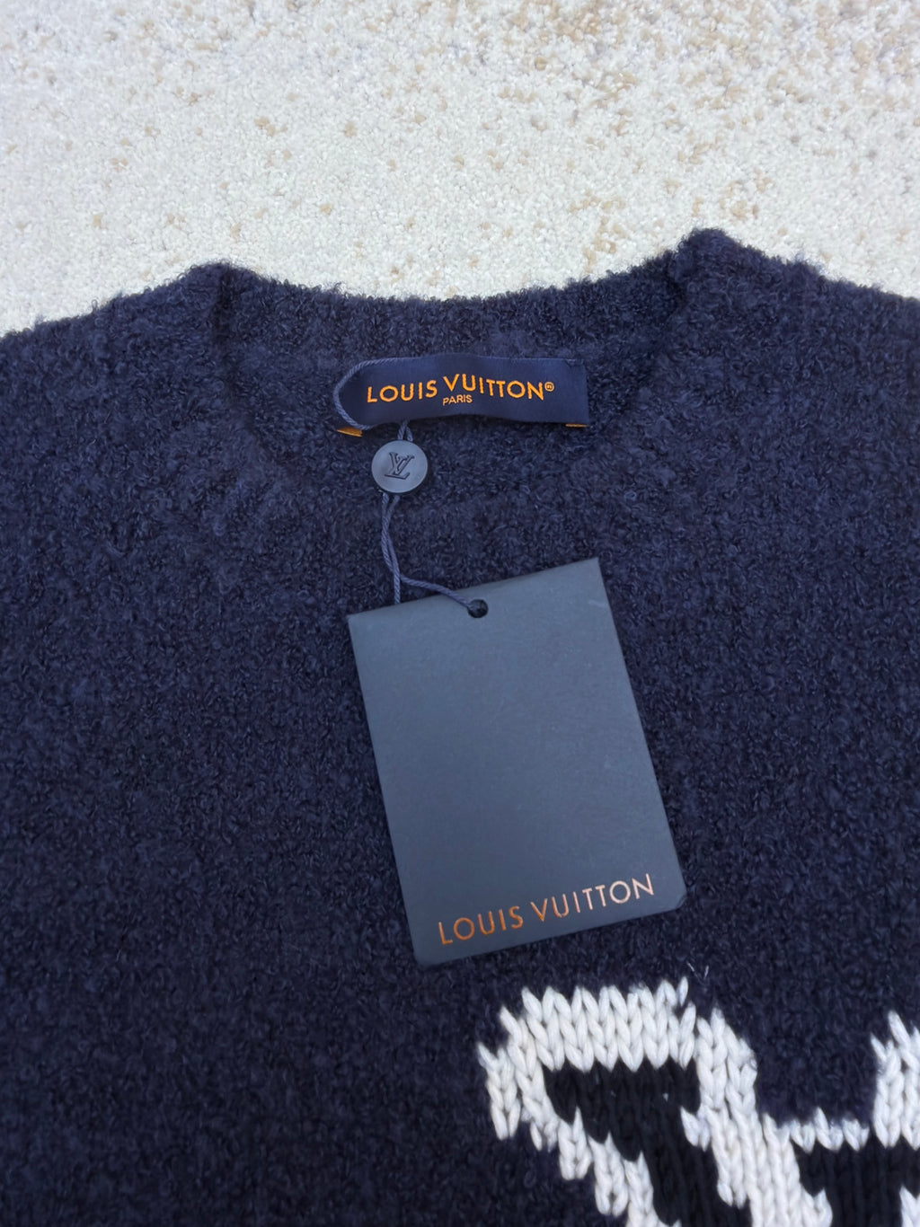 LV 1AJUIF Intarsia Crewneck