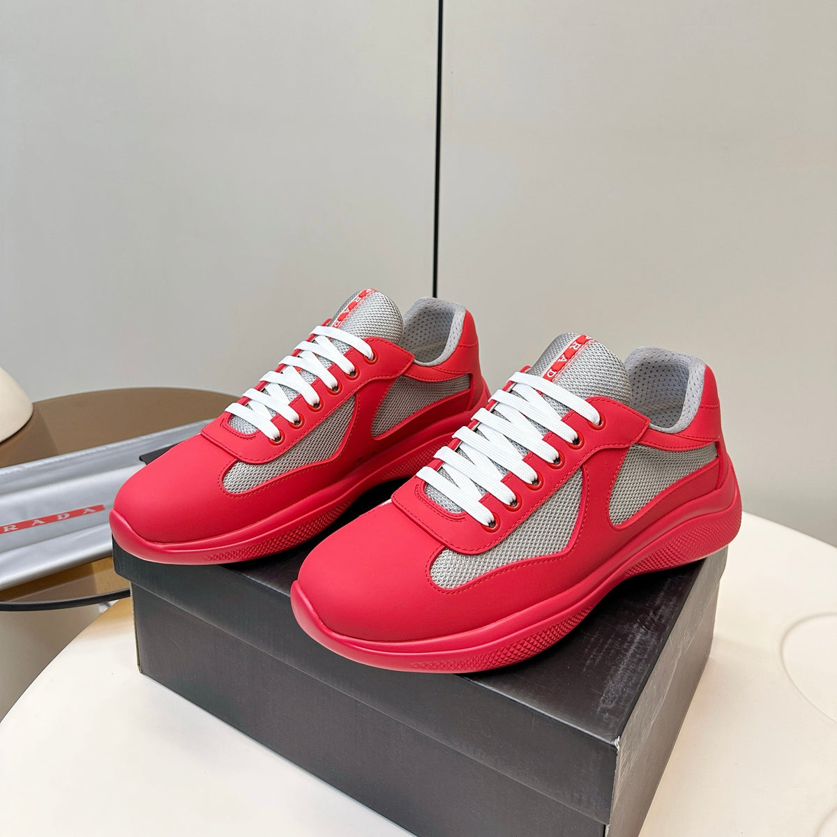 Prada America's Cup Sneaker Soft Rubber