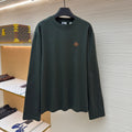 Burberry Long-sleeve Logo Cotton T-shirt