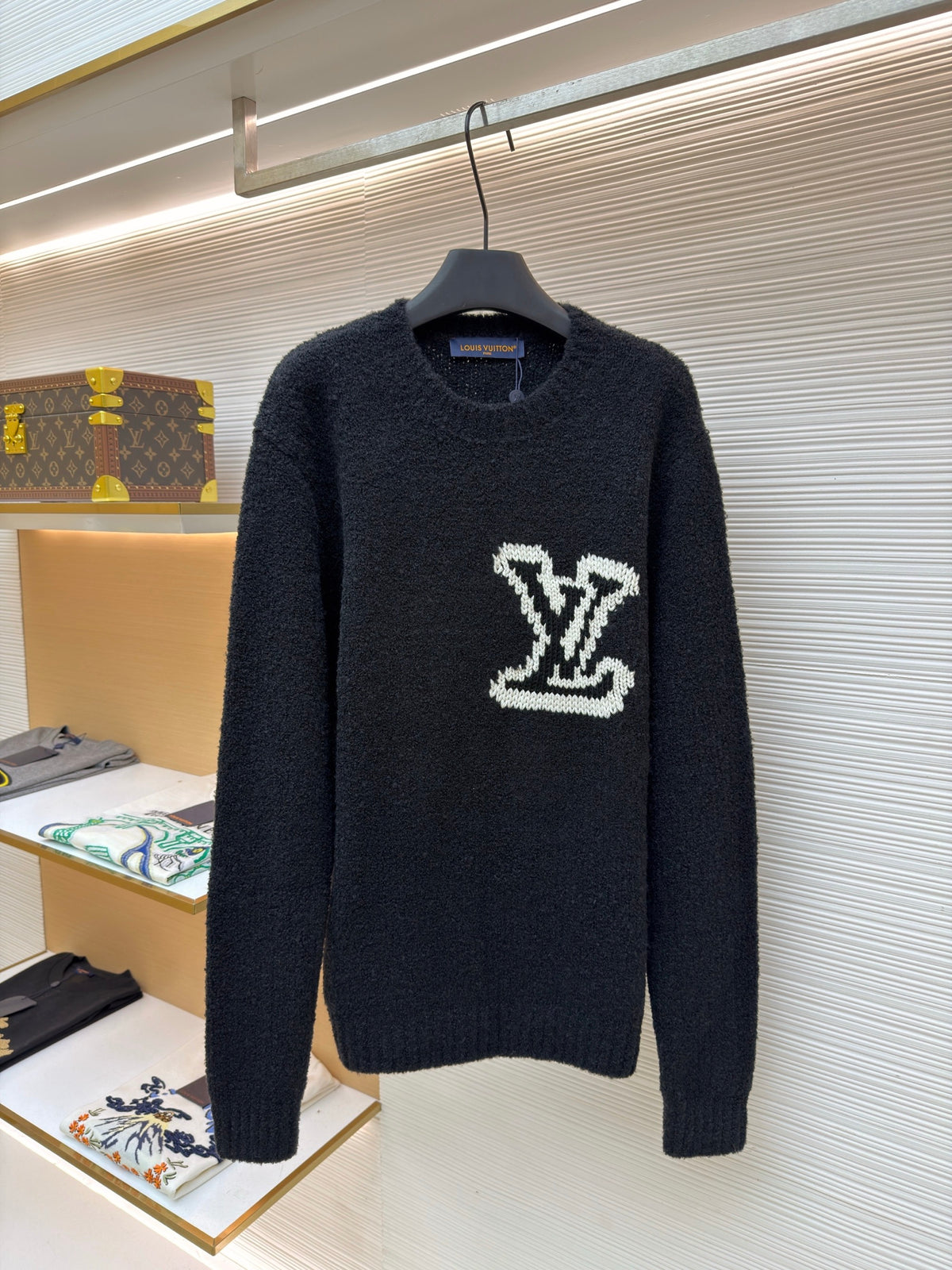 LV 1AJUIF Intarsia Crewneck