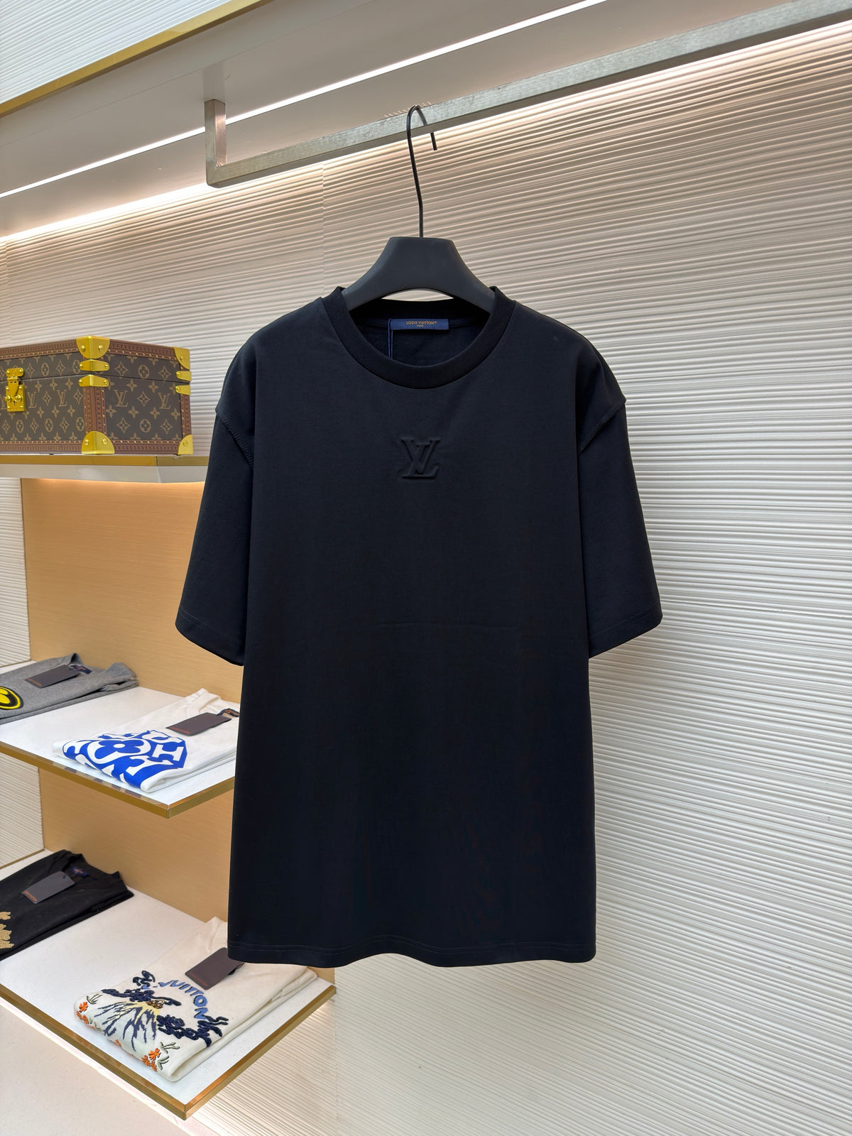 LV Embossed LV Logo T-Shirt