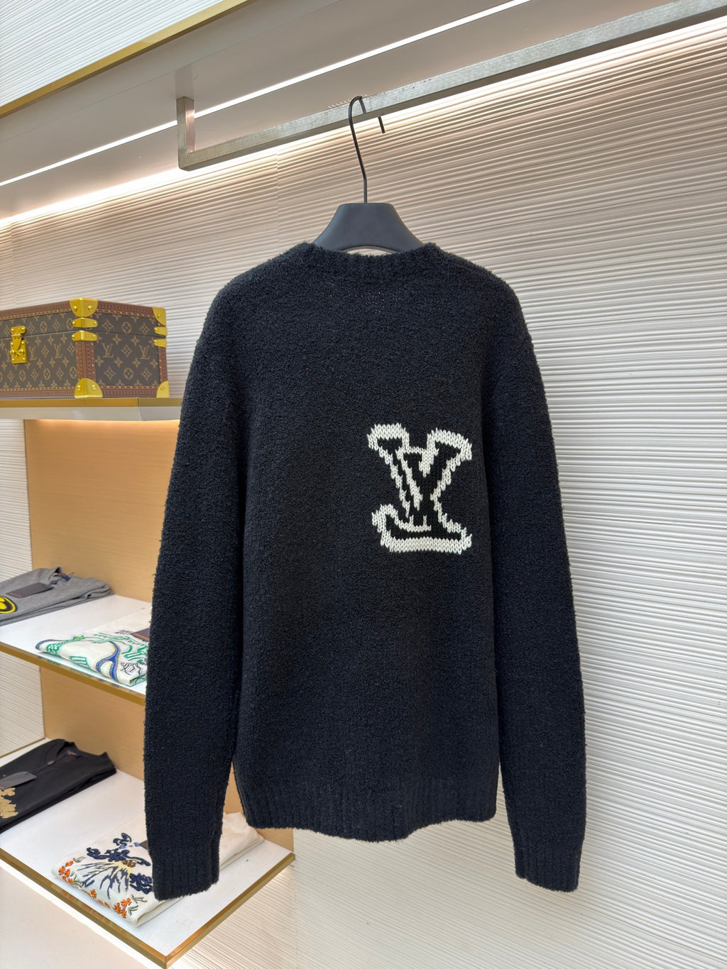 LV 1AJUIF Intarsia Crewneck