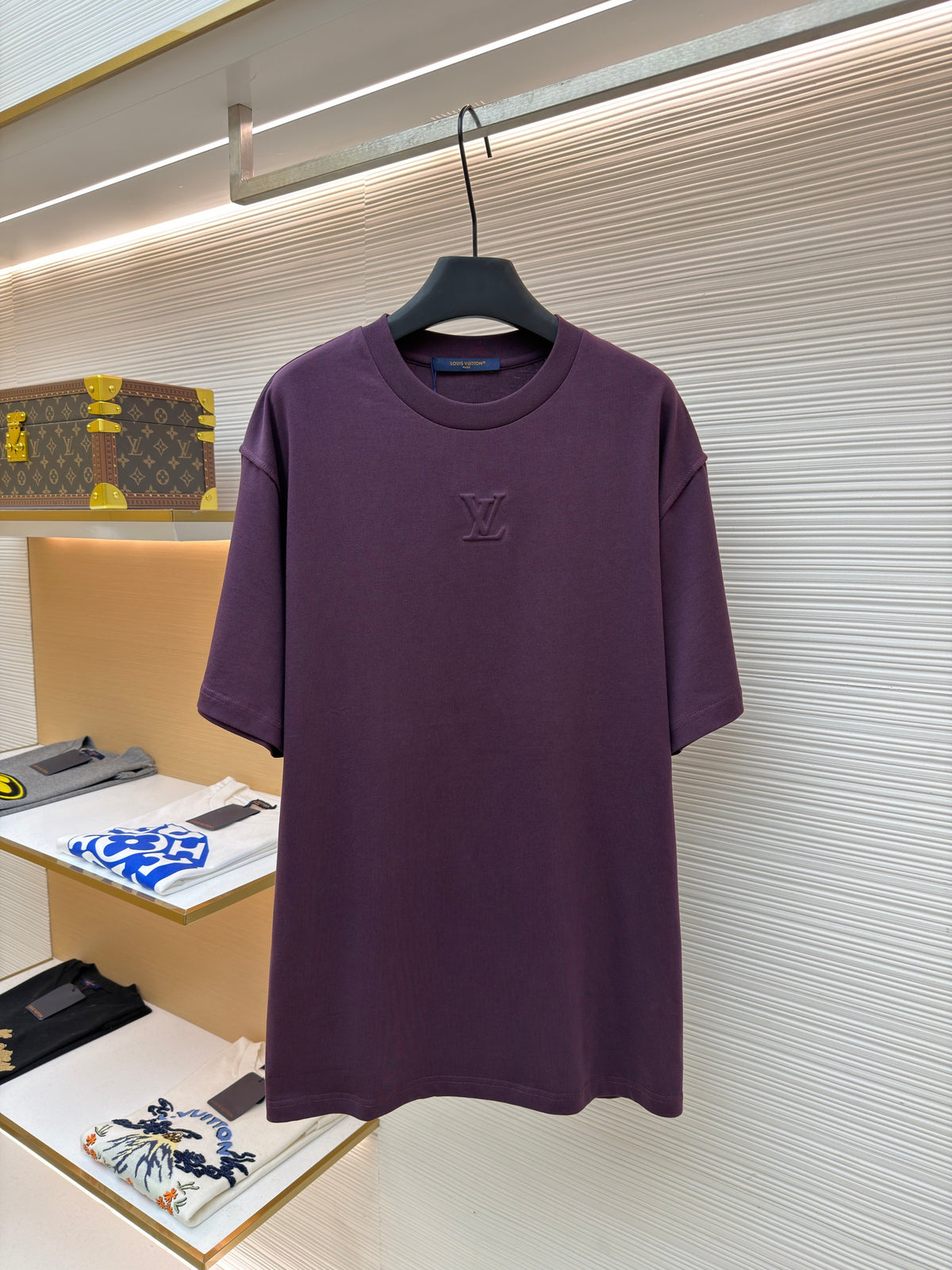 LV Embossed LV Logo T-Shirt