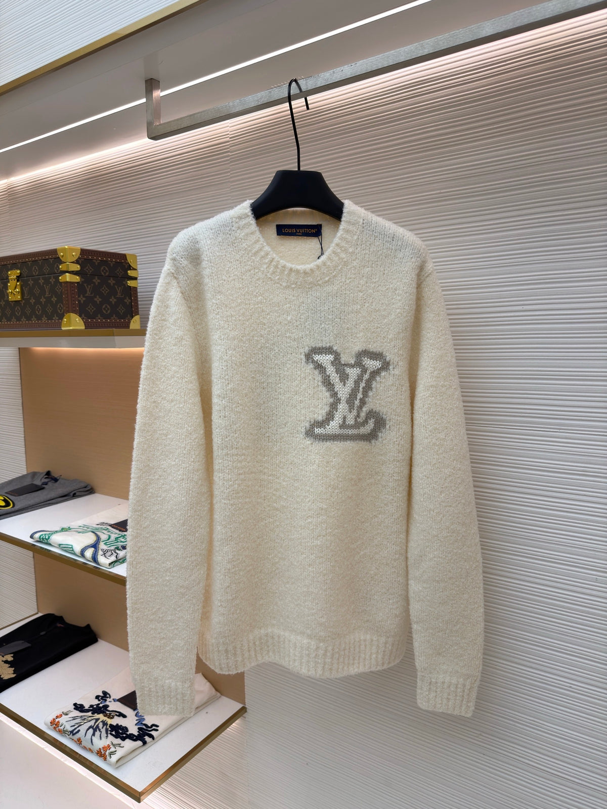LV 1AJUIF Intarsia Crewneck