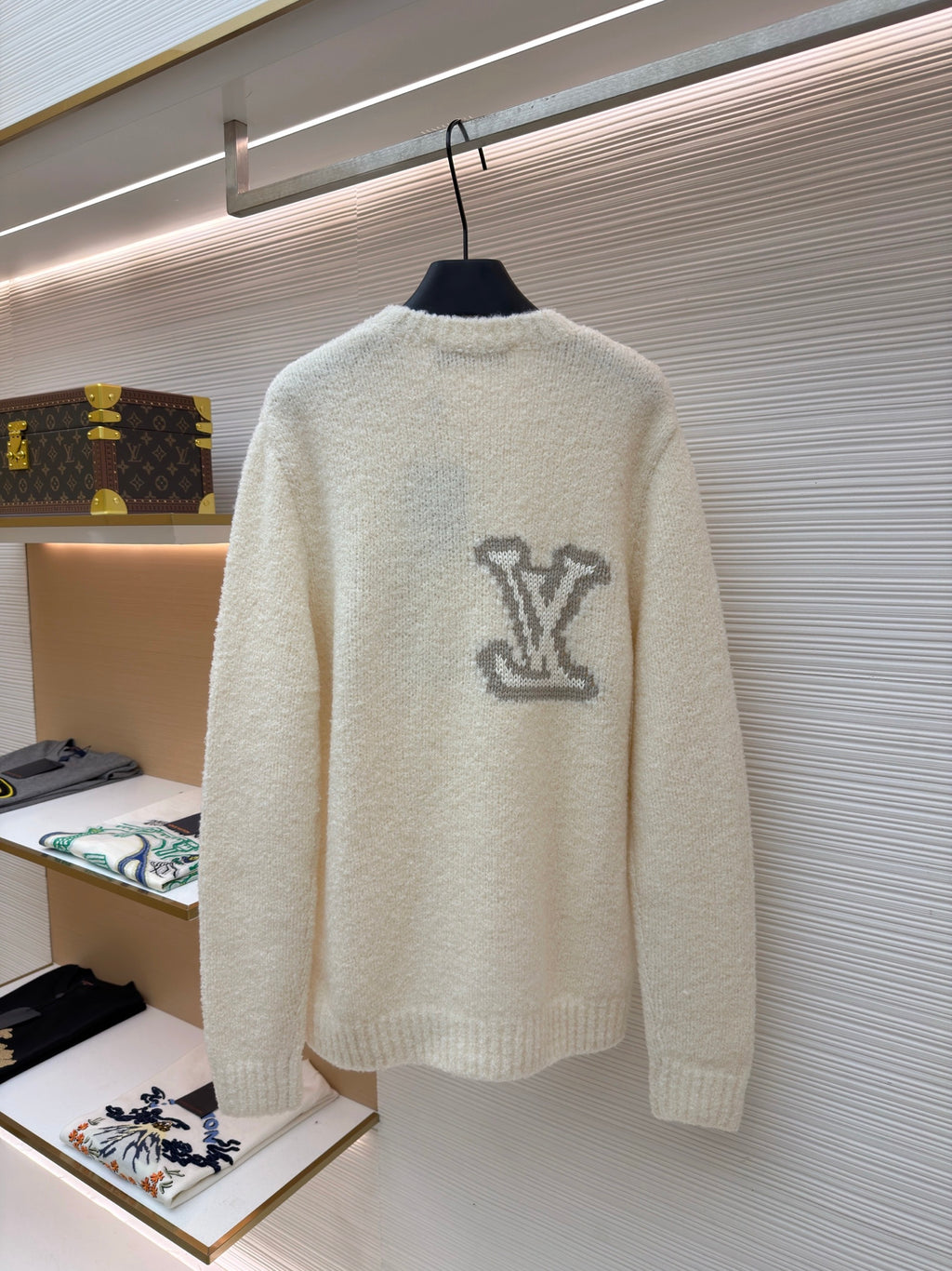 LV 1AJUIF Intarsia Crewneck