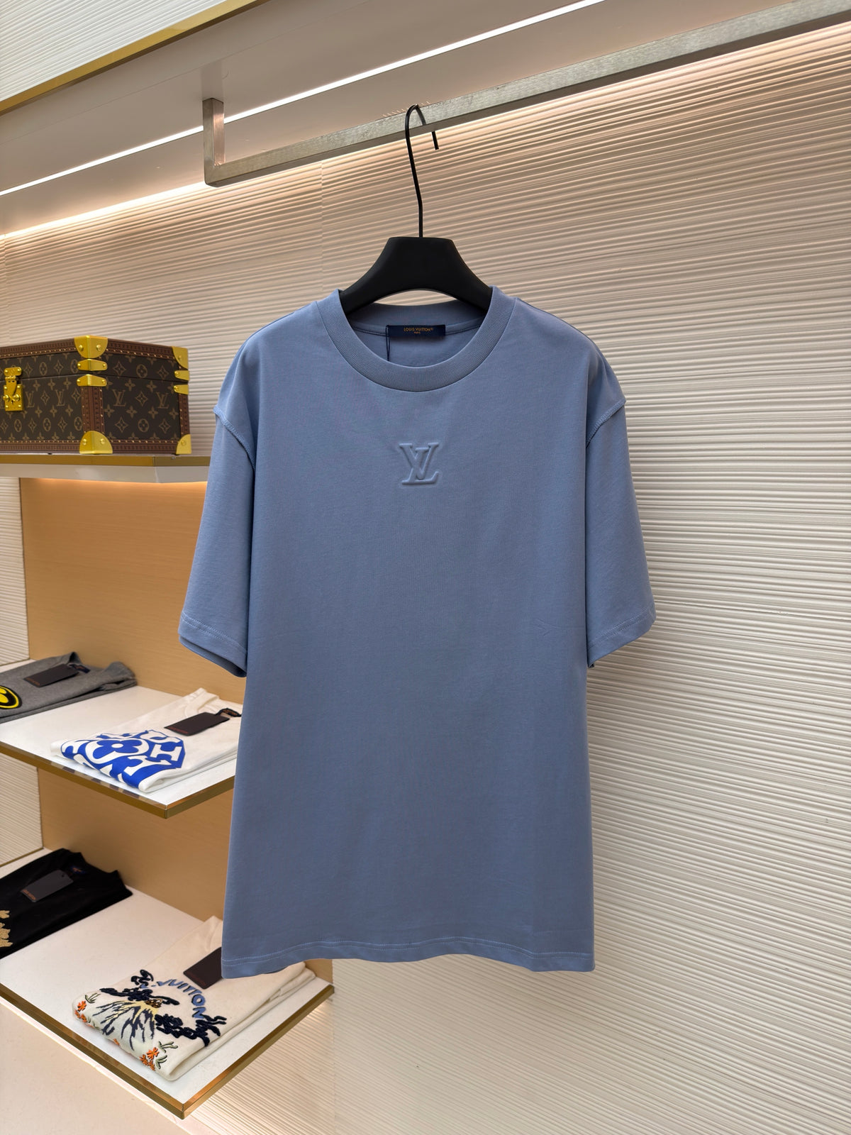 LV Embossed LV Logo T-Shirt