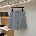 LV 1AK7FR Embroidered Signature Shorts
