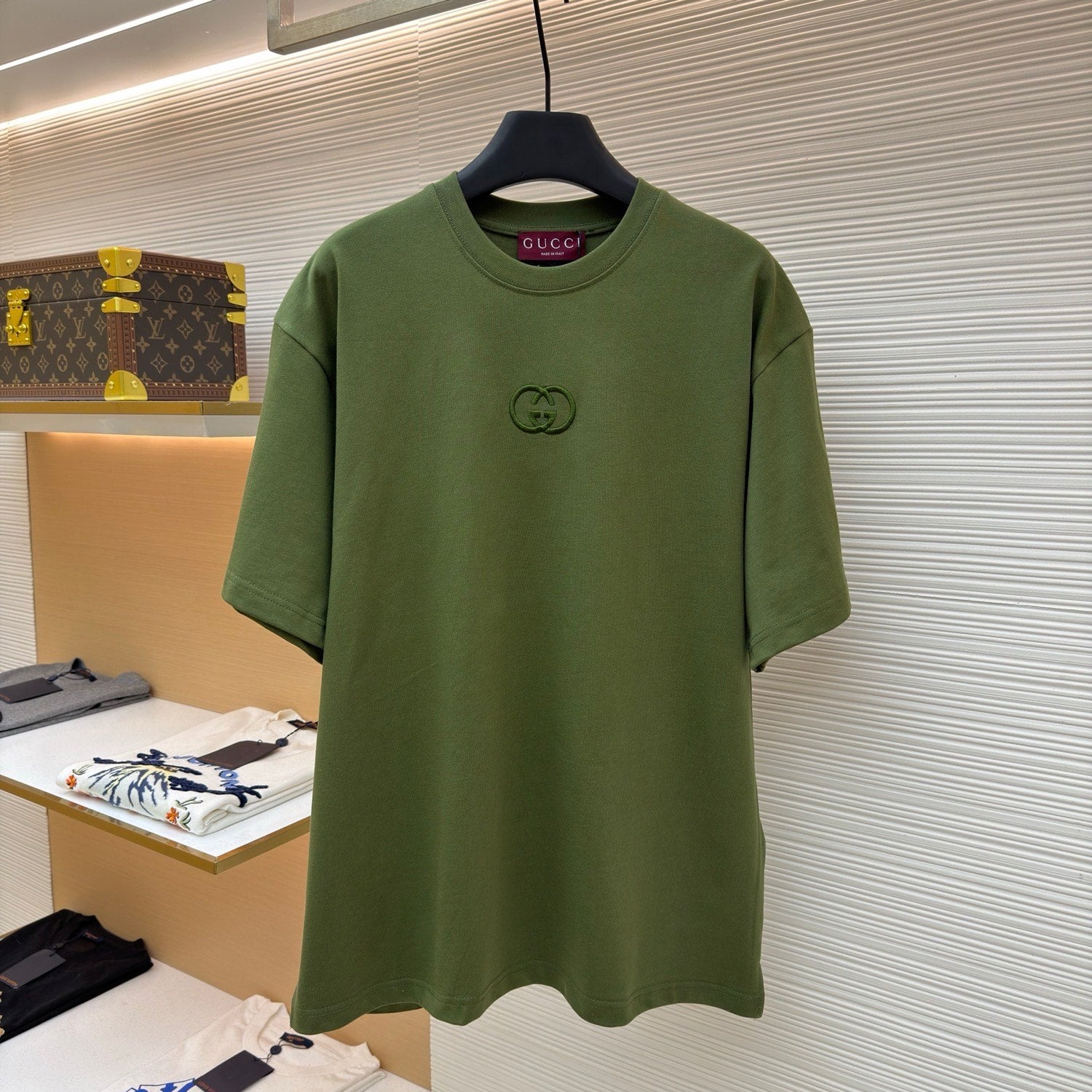 Gucci Jersey T-Shirt With Embroidery