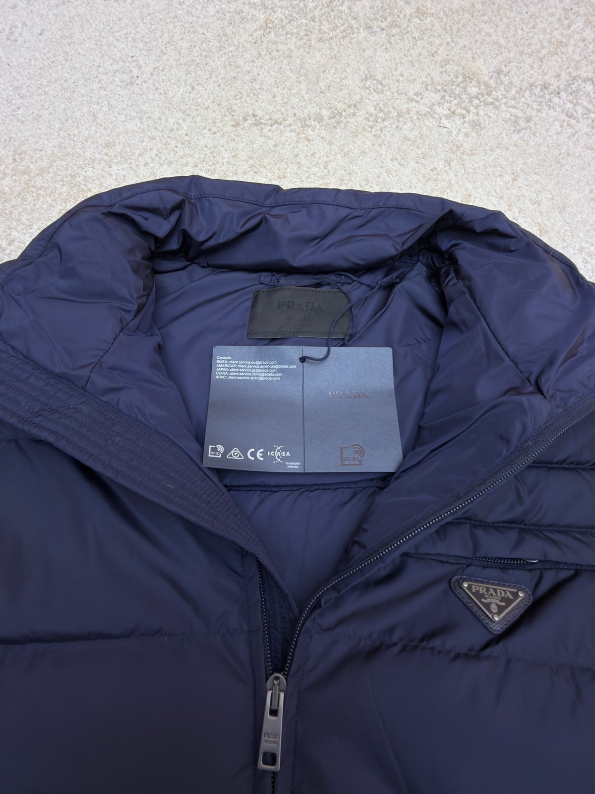 Prada Re-nylon Down Jacket