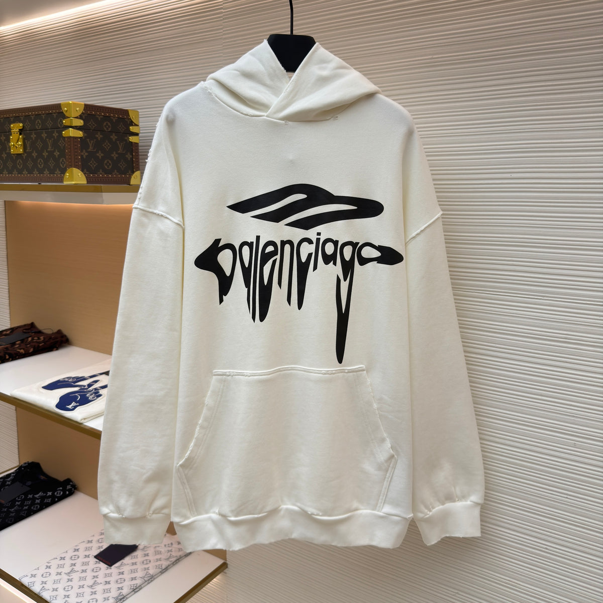 Balenciaga 3D Liquified Effect hoodie