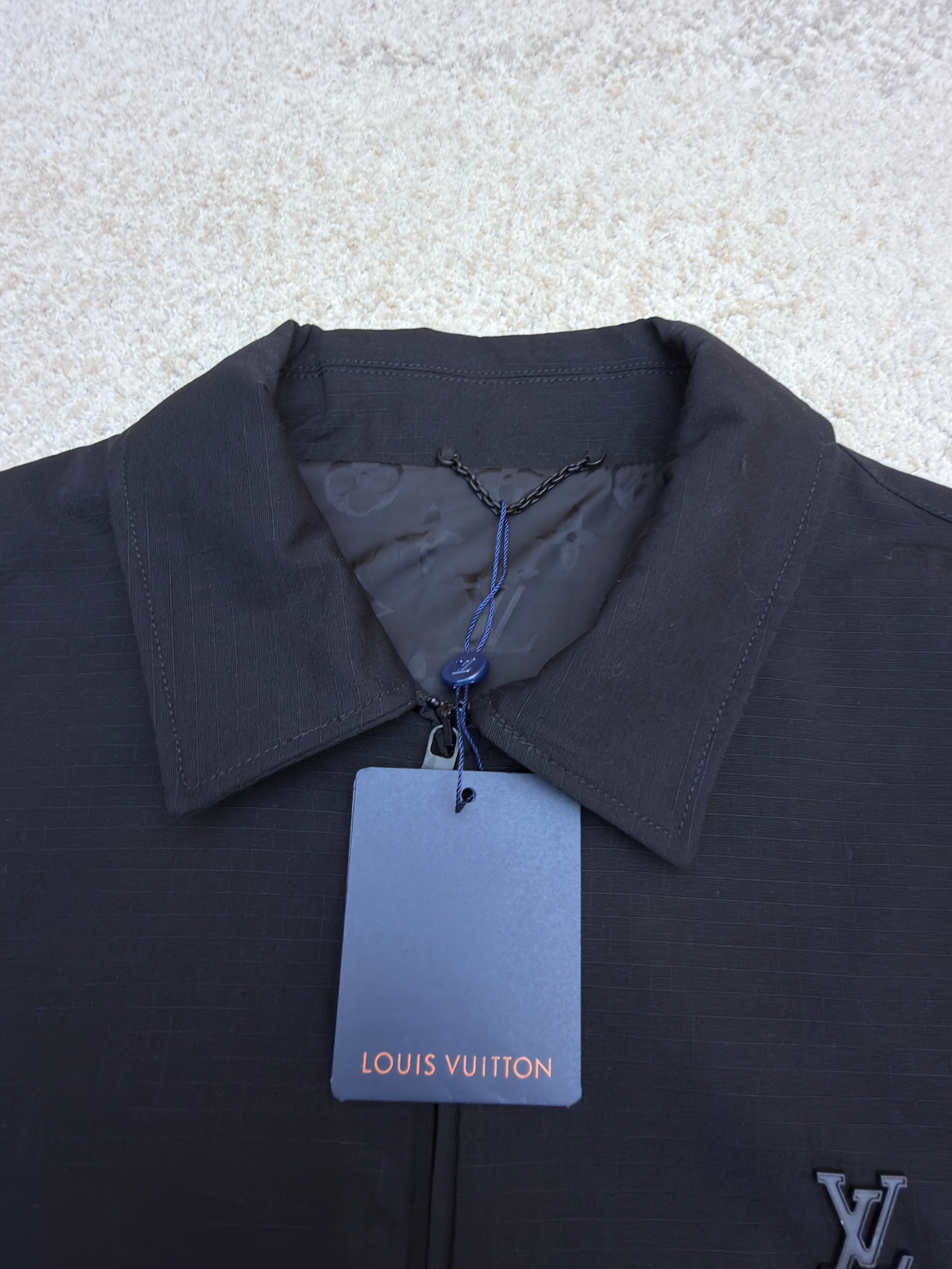 LV 1AJR26 Cotton Ripstop Staff Jacket