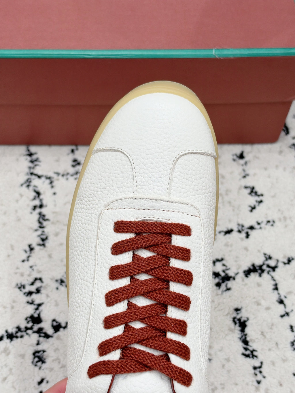 Loro Piana 70's Walk Leather Sneaker