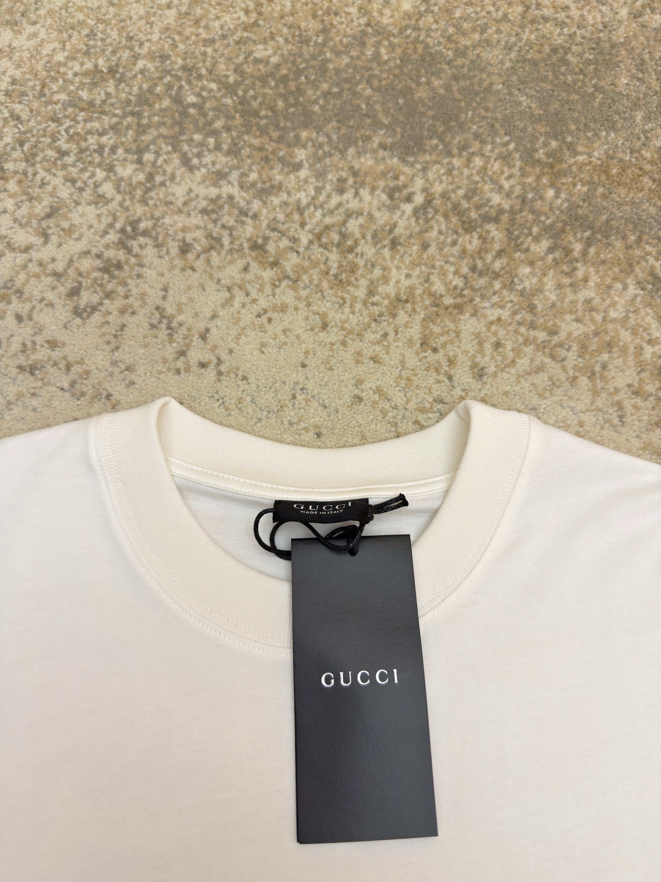 Gucci Silk Blend Jersey T-Shirt With Print