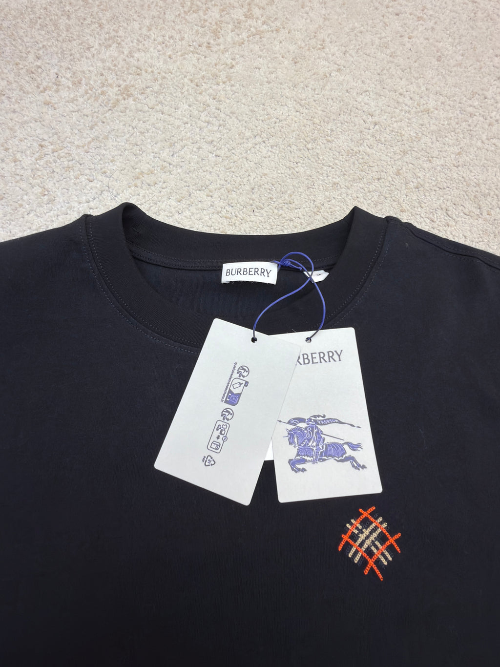 Burberry Logo Cotton T-shirt