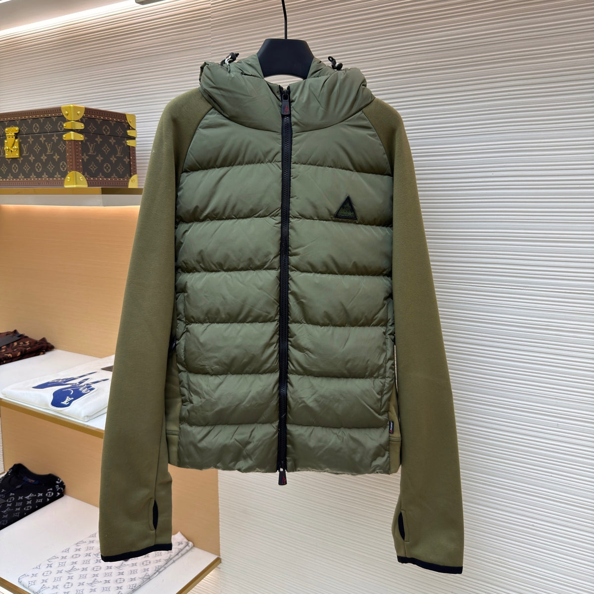 Moncler Grenoble Logo-Patch Quilted Jacket