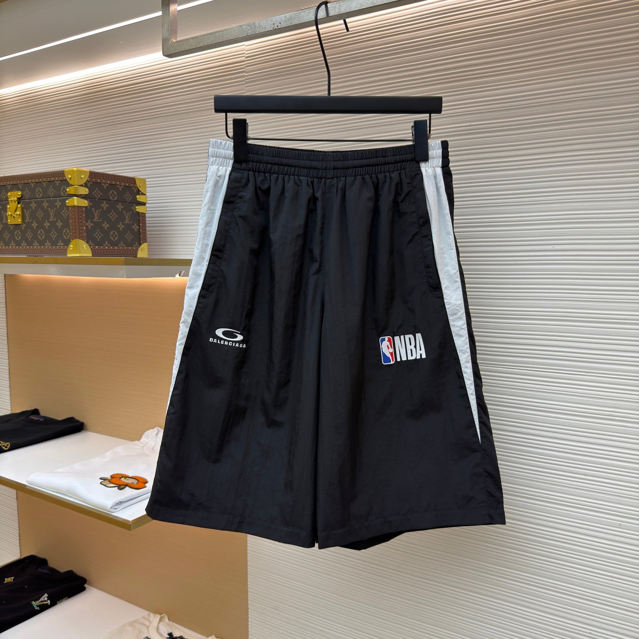 Balenciaga NBA Collaboration Tracksuit Shorts