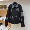 Chrome Hearts Checkerboard Cross Patch Jacket