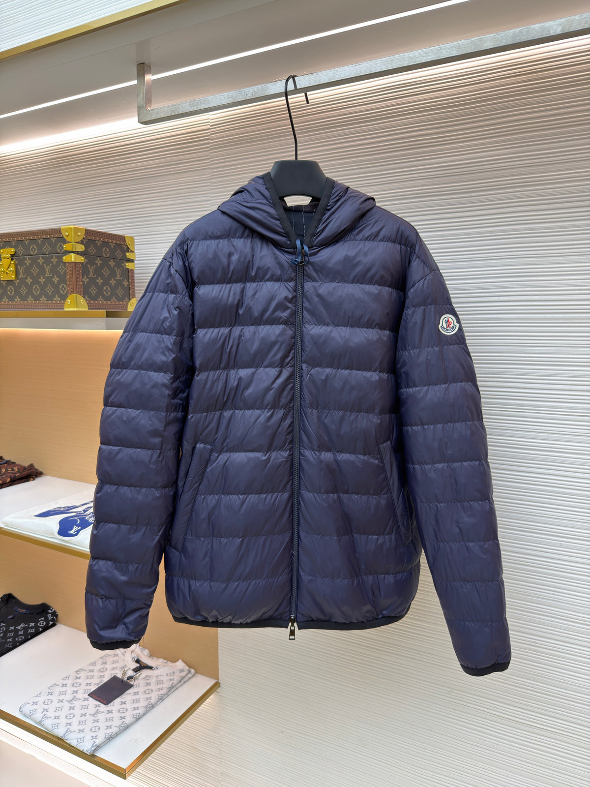 Moncler Ceze Reversible Hooded Short Jacket