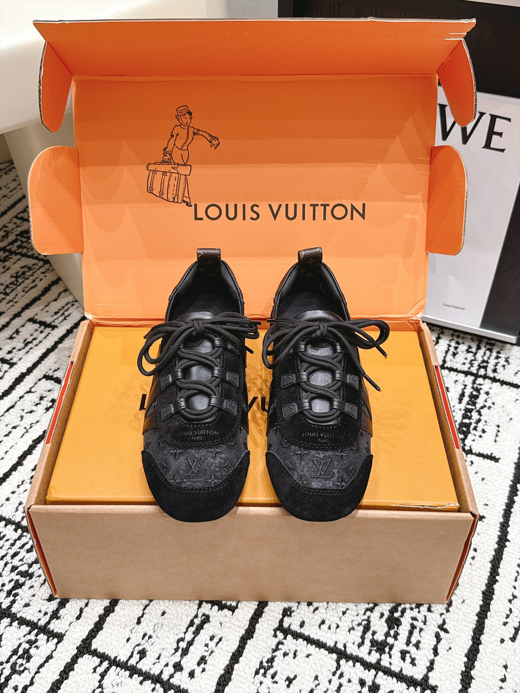 LV Sneakerina Sneaker in Semi-Transparent Mesh