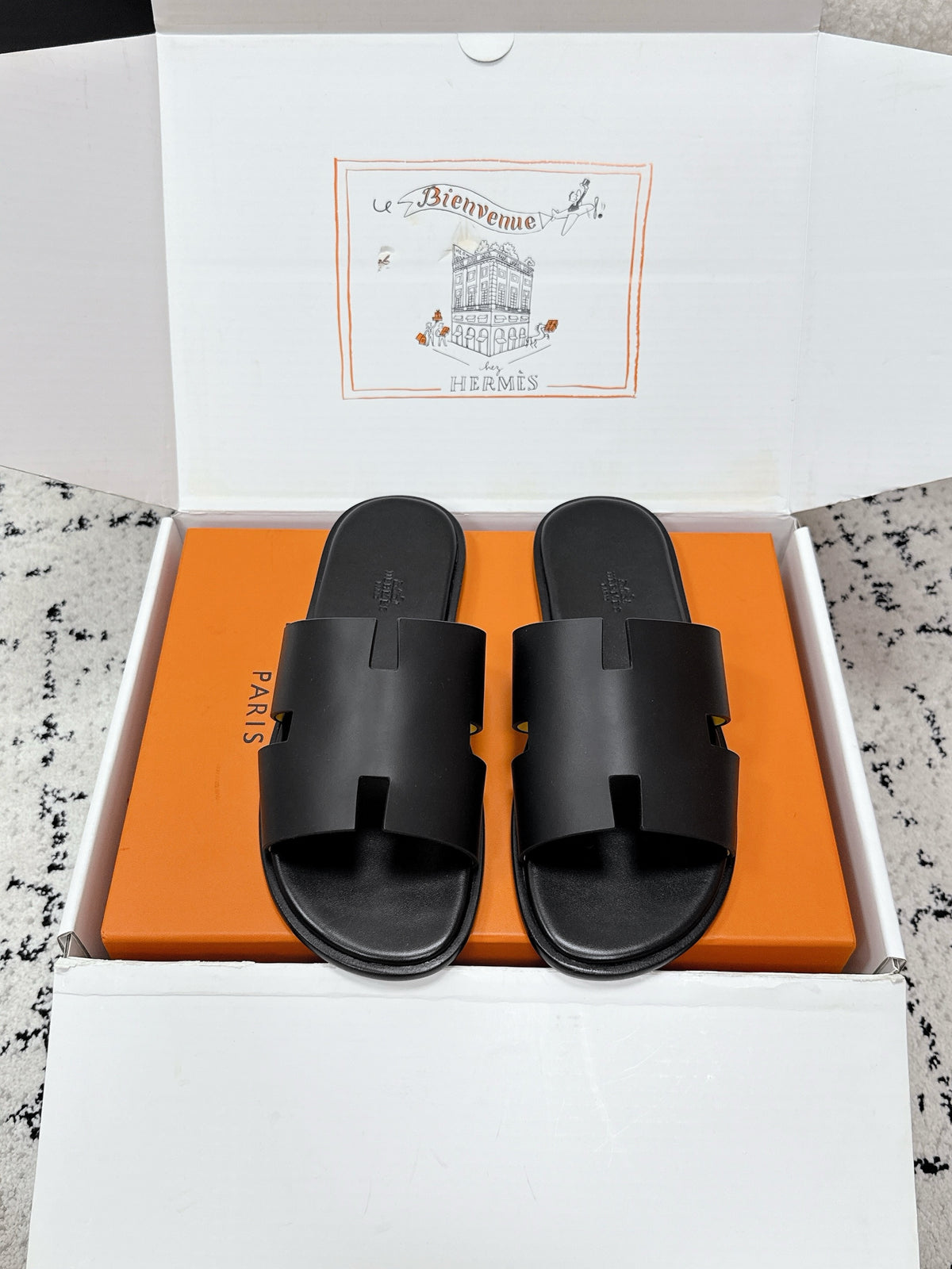 Hermes Izmir Sandal in Smooth Calfskin